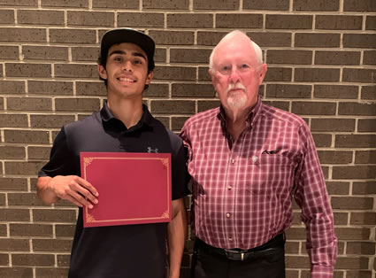 Adam Perez Scholarship Recipient